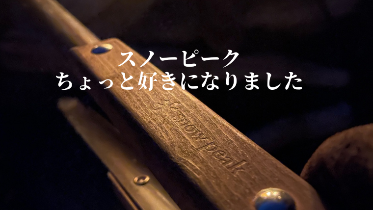 snow peak火バサミ うすめ トング ステンレススチール（3回使用）